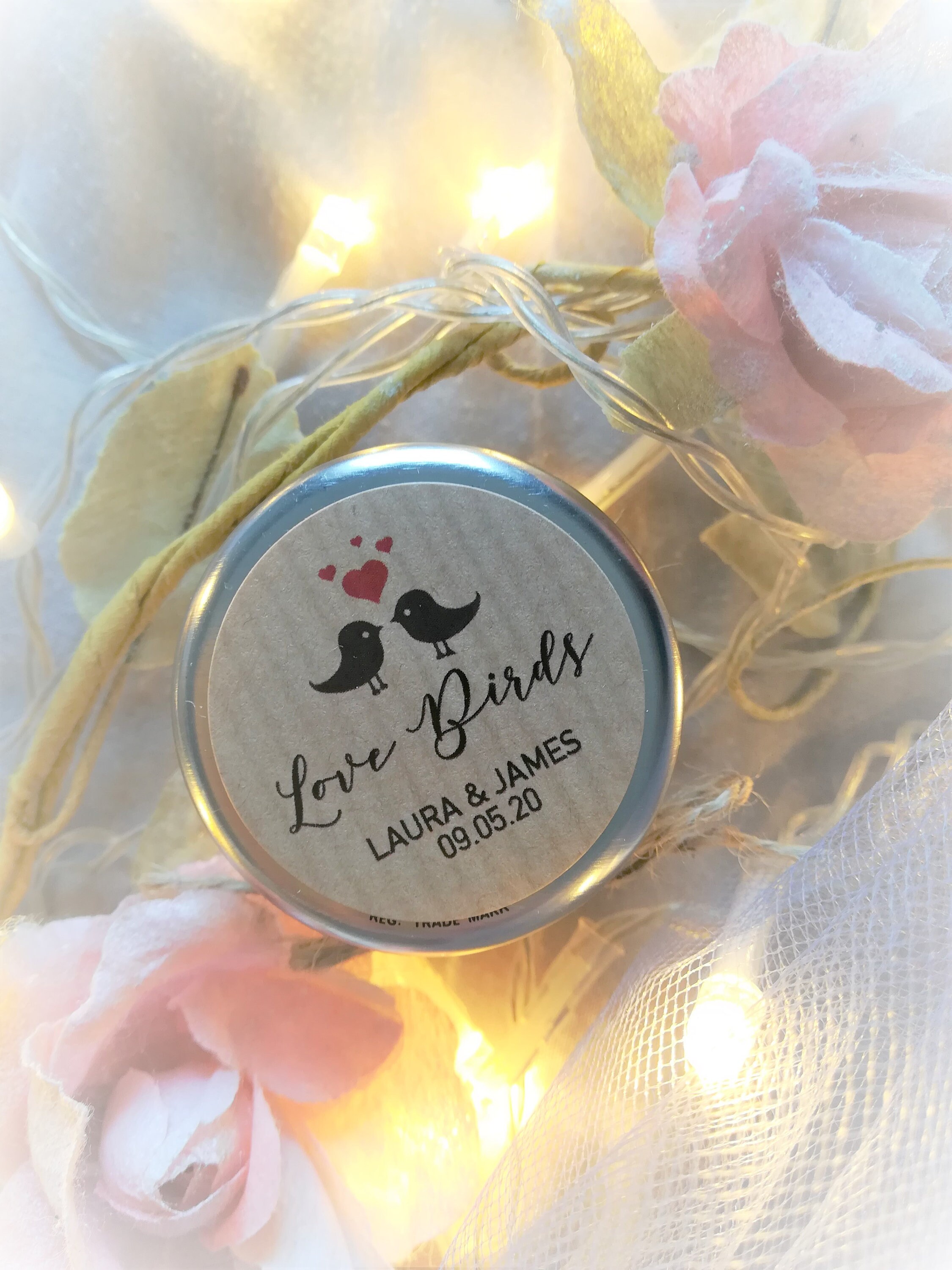 Bird Seed Wedding Favours Personalised With Names and Etsy