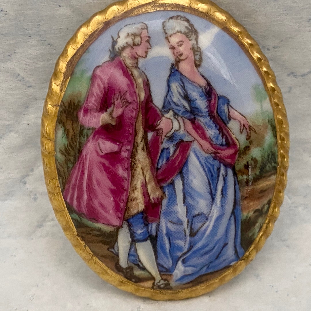 Antique Broochaynsley Fine Bone Chinahand Etsy