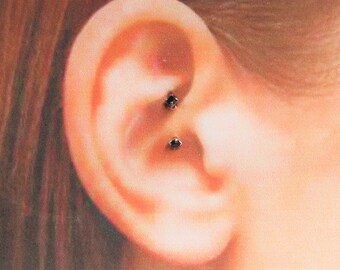 Covet Jewelry Gold PVD Basic Industrial Barbell Covet Jewelry Gold PVD Basic Industrial Barbell