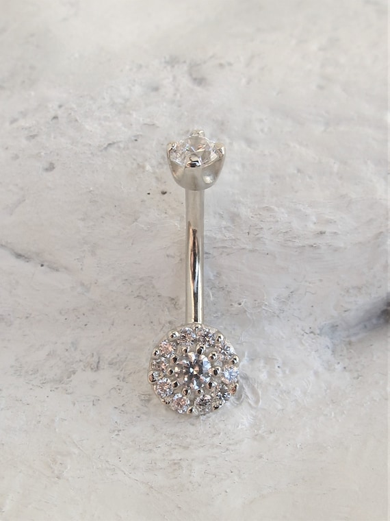 White gold belly sale button rings canada