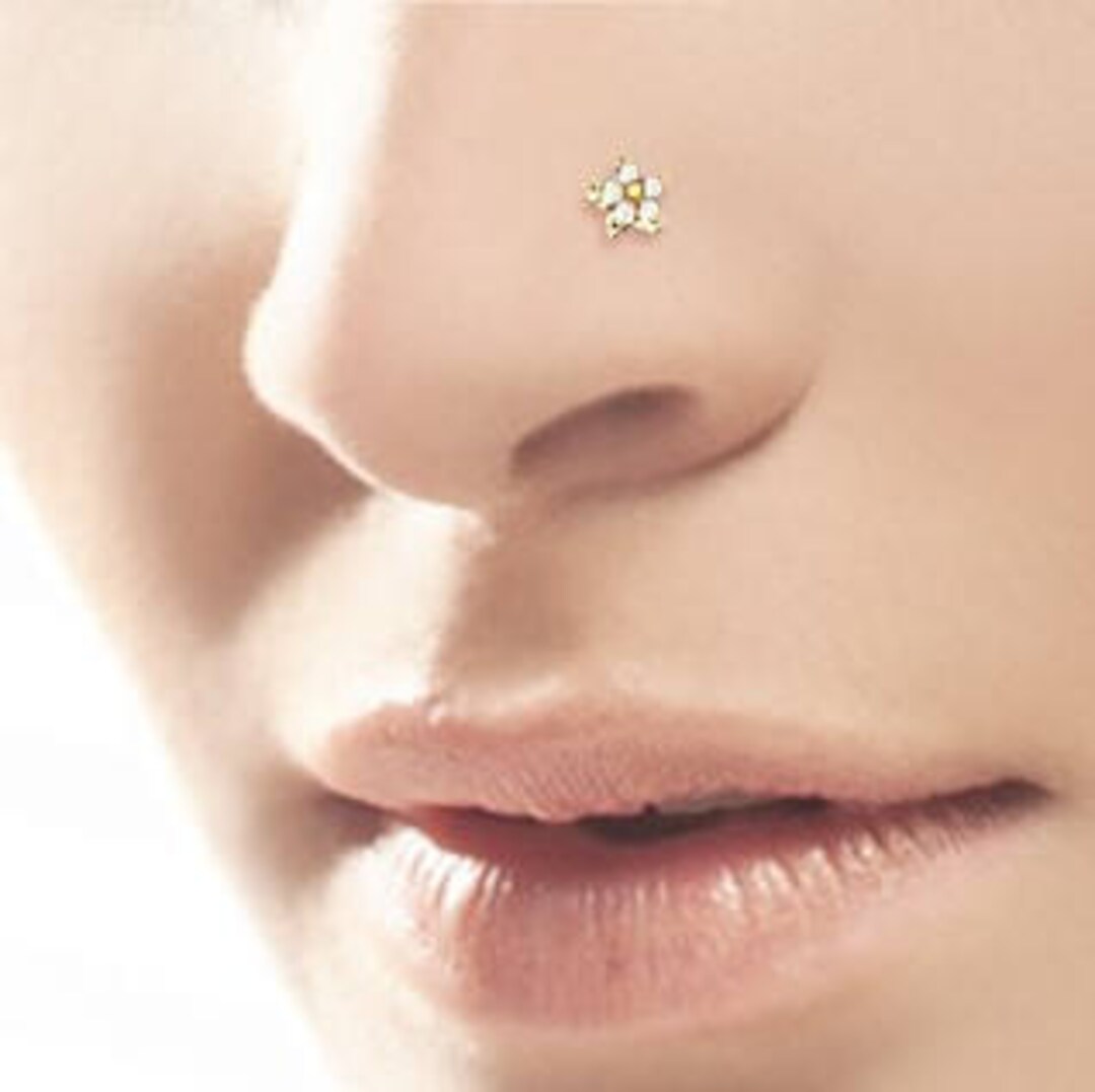 chanel nose stud l