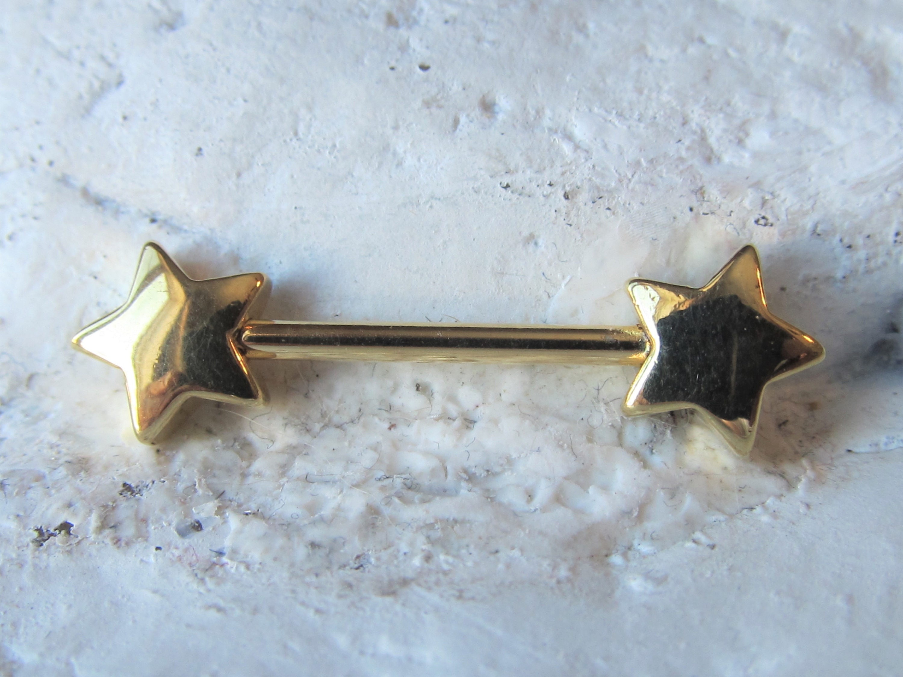 Titanium Cone / Spike Nipple Barbell, Nipple Jewelry Studs 16g 14g Nipple  Piercing Straight Barbell Externally Threaded 