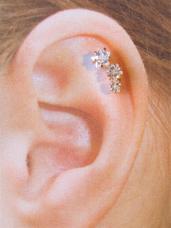 Helix piercing best sale rose