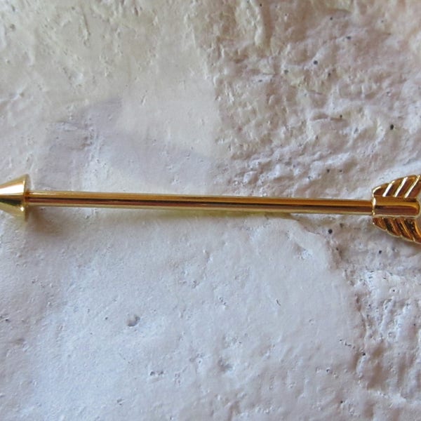 Golden Arrow Surgical Industrial Barbell..14g..35mm