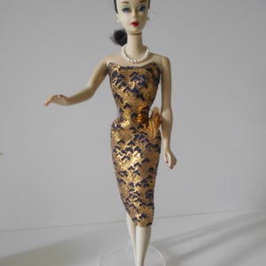slim fit dress slacks Beige Barbie Dress with Chocolate Brown Embroidery – Enjoy Life with  Psoriasis main image 1