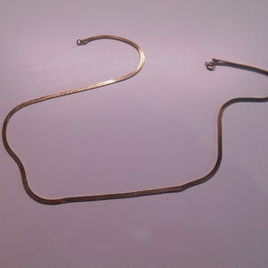 18 Inch 14K Gold Necklace 3mm