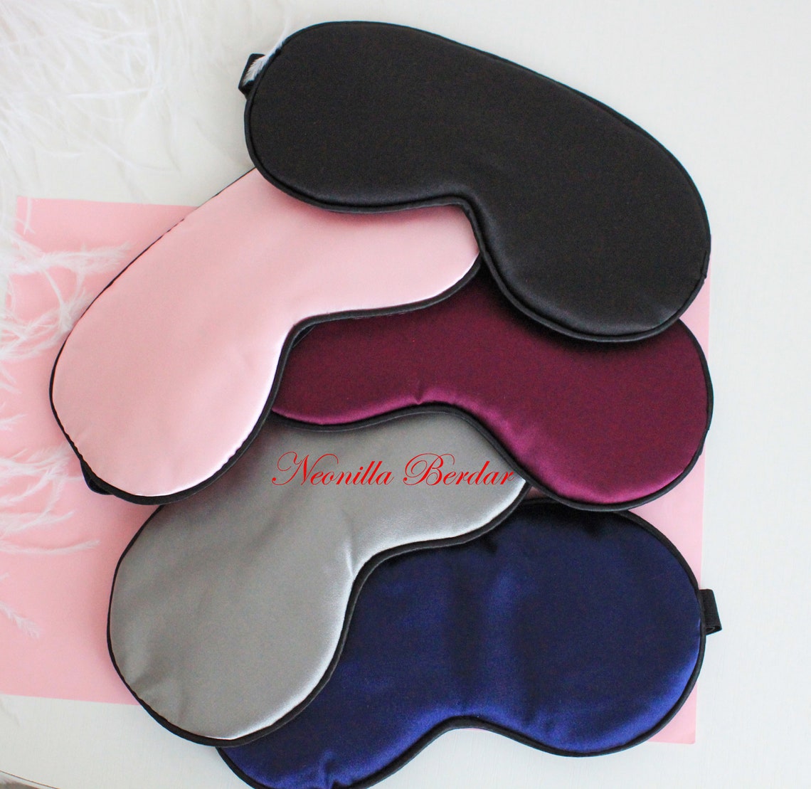 Custom Sleep Mask With Swarovski Crystals. F off Sleeping Etsy