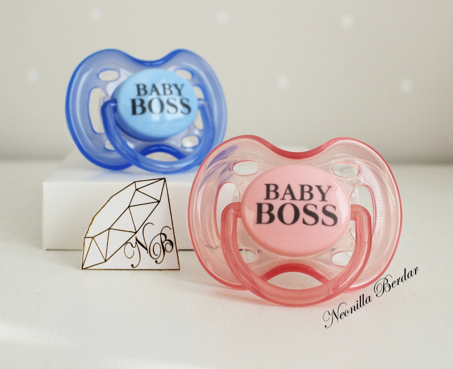 Funny PacifierAvent 06 Baby Boss Pacifier Baby Shower Etsy