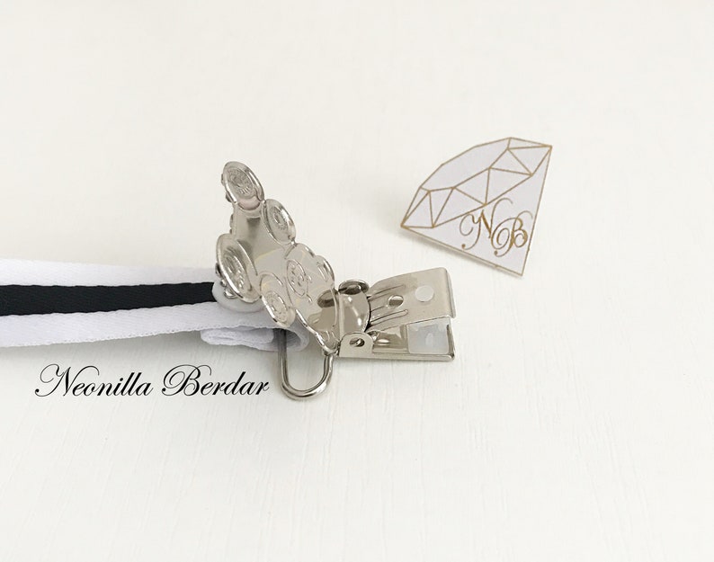 Black Pacifier Clip Made With Swarovski Crystals. Bling Dummy Etsy