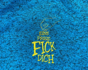 Pinch of fuck you 13 x 18 cm embroidery file