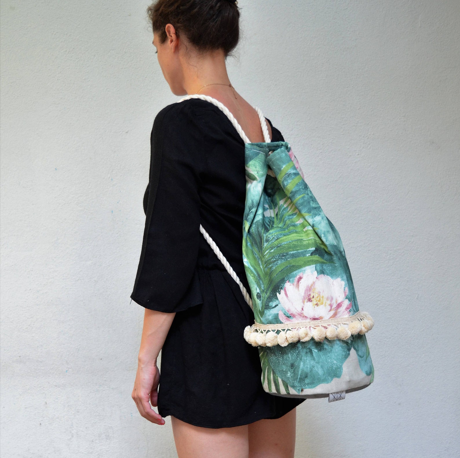 Breeze. Summer Backpack. Tropical Bag. Beach Backpack. Boho Etsy