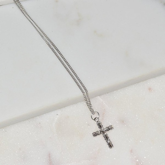 Swarovski Collections Insigne pendant Round cut, Cross, White, Rhodium  plated | Dreamtime Creations