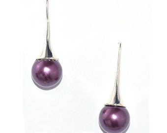 Princess Shell Pearl Earrings