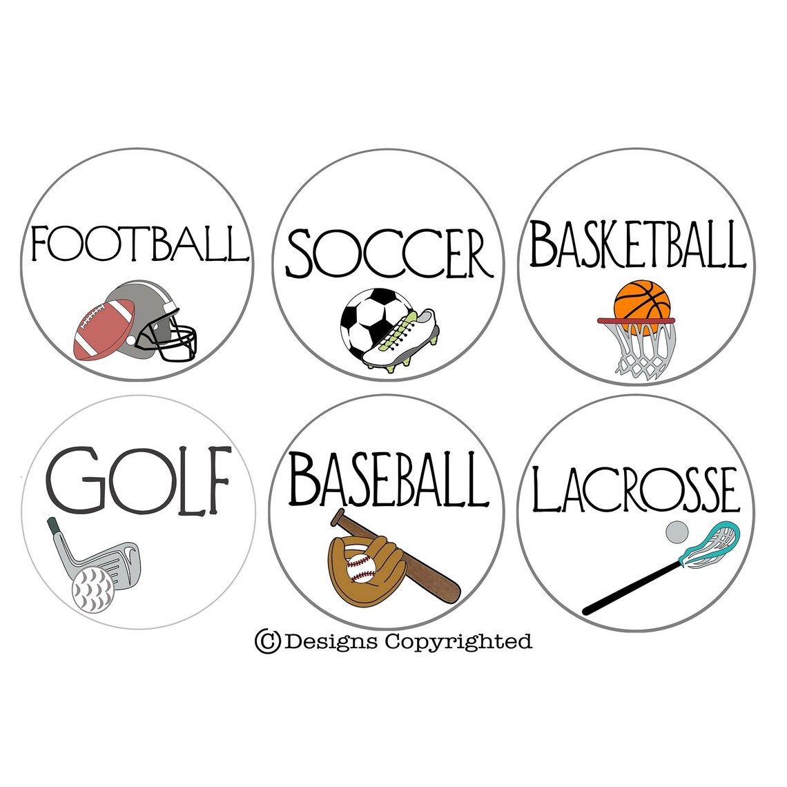 20 Sports Sign Name Sign Wood Cutout Decor Etsy