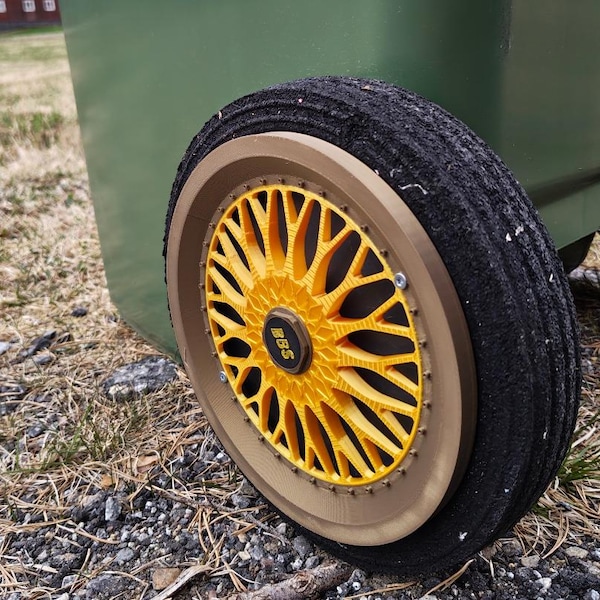 Toter Trash Can Wheel Covers