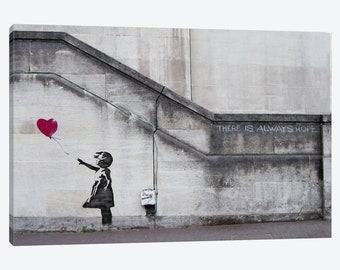 Rectangle Refrigerator Magnet There is Always Hope Young Girl w/ Heart Balloon Rectangle Refrigerator Magnet There is Always Hope Young Girl w/ Heart Balloon
