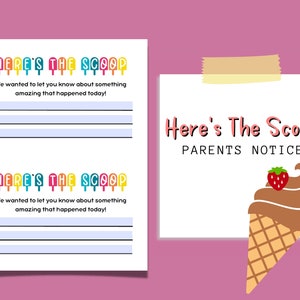 Notas de elogio positivas para creches, pré-escolas e professores | Aviso para pais de creches | Avisos Home for Parents