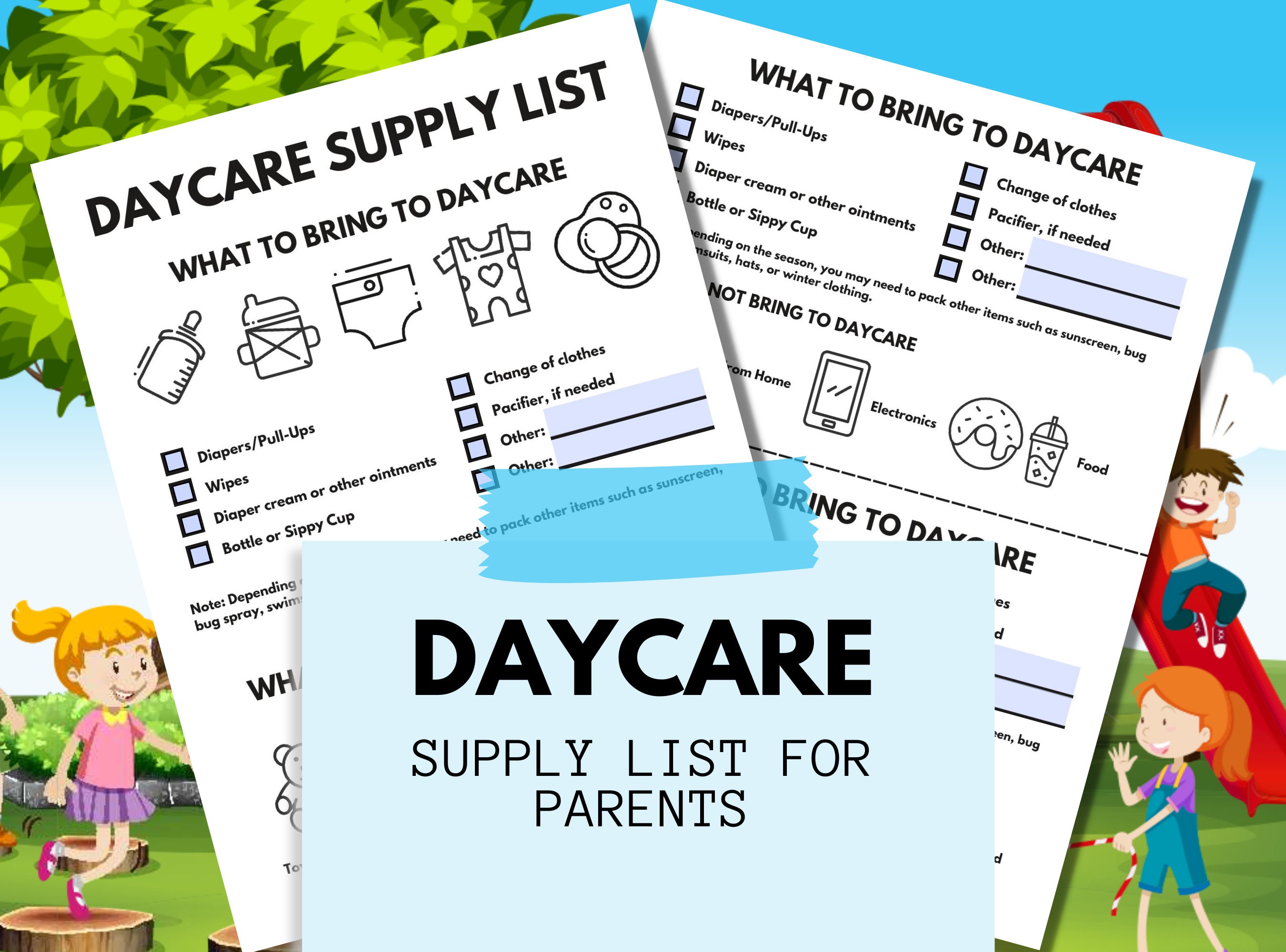 The Ultimate List of Daycare Supplies & Equipment - Illumine