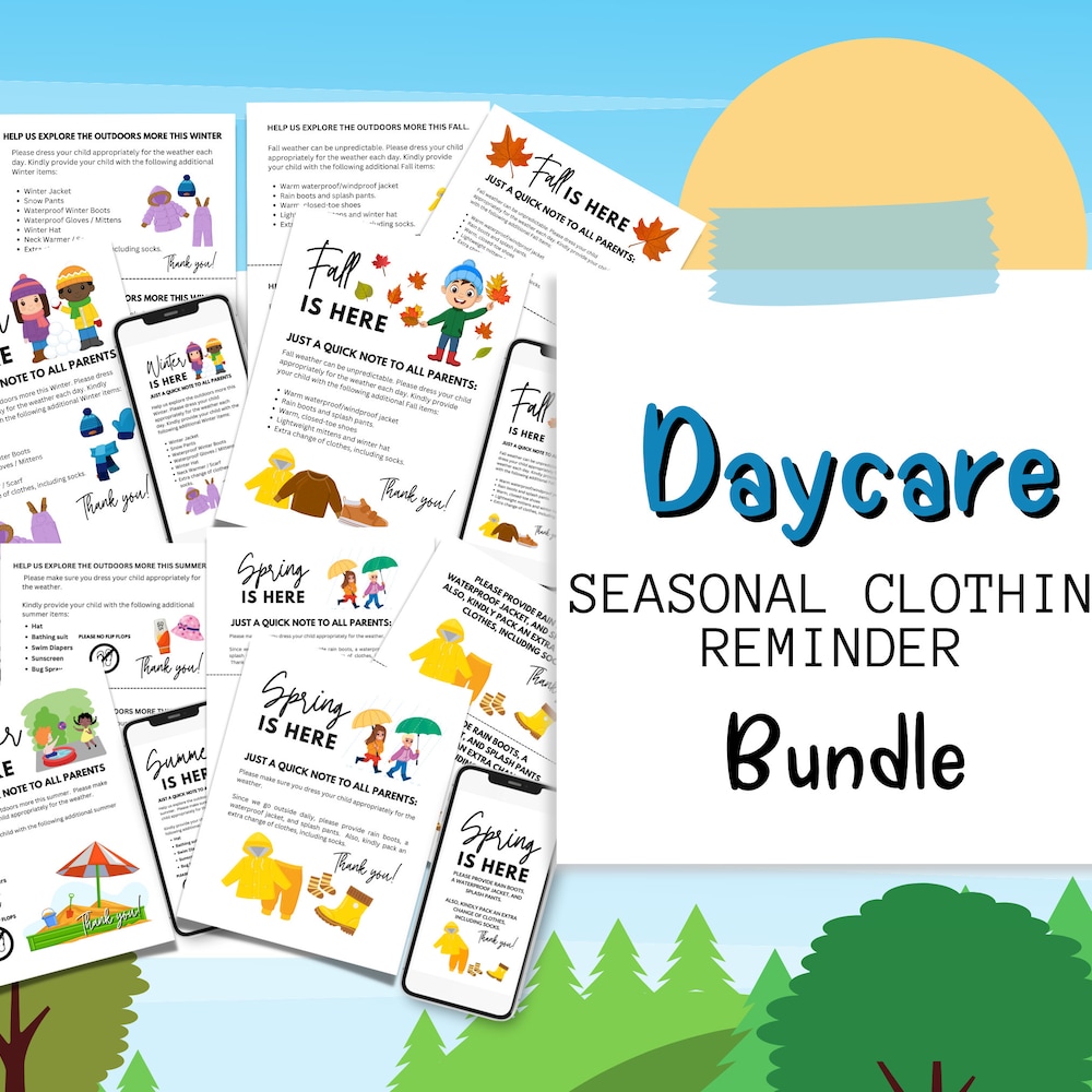 DaycarePrintables - Etsy