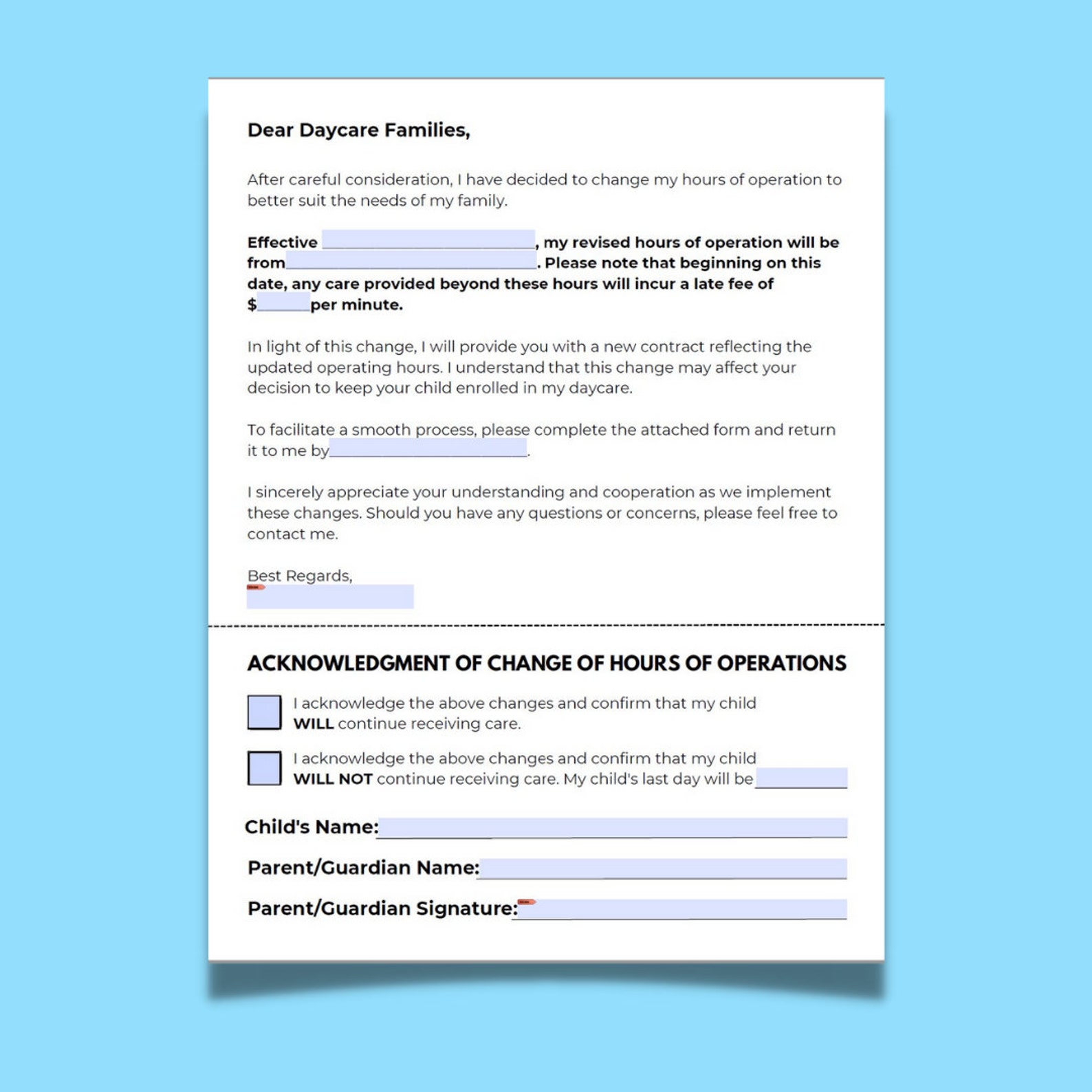 daycare-change-of-hours-letter-daycare-hours-change-of-hours-notice