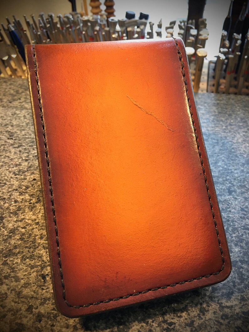 Handmade Carved Leather Top Spiral Notebook Cover/Wallet Etsy