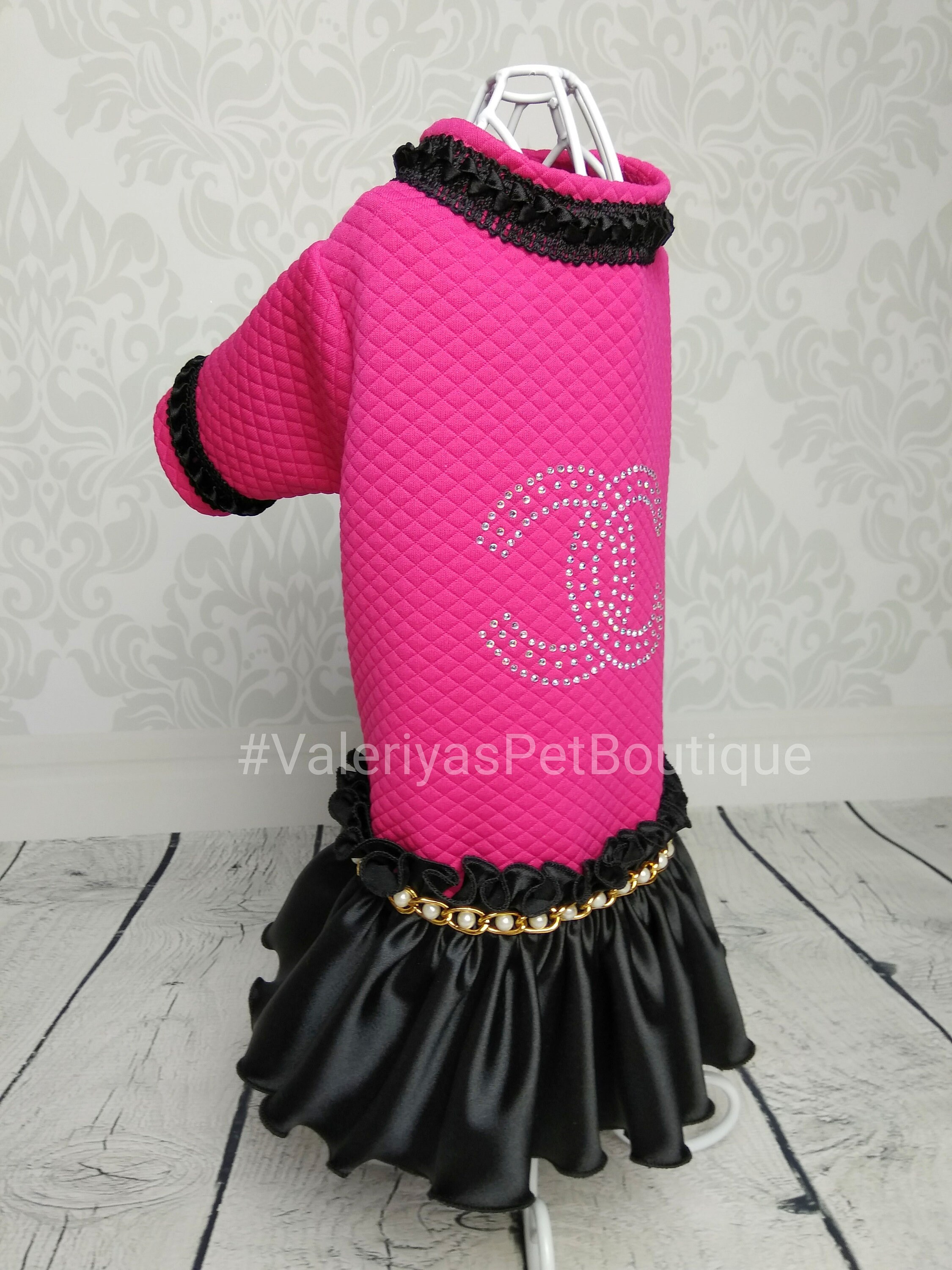 Dog dress Dog jacket Small dog clothing Clothes for dog Etsy