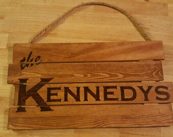 Personalized Wood Sign
