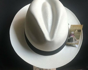 Genuine Ecuador MONTECRISTI PANAMA HAT -Fino Grade 4-5 Ultra Fino Grade 7-8