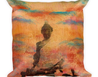 Cuscino Zen Throw - Sunset Orange