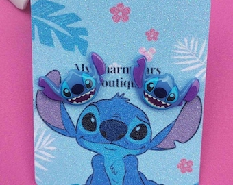 Stitch Stud Earrings | Disney Inspired Jewelry