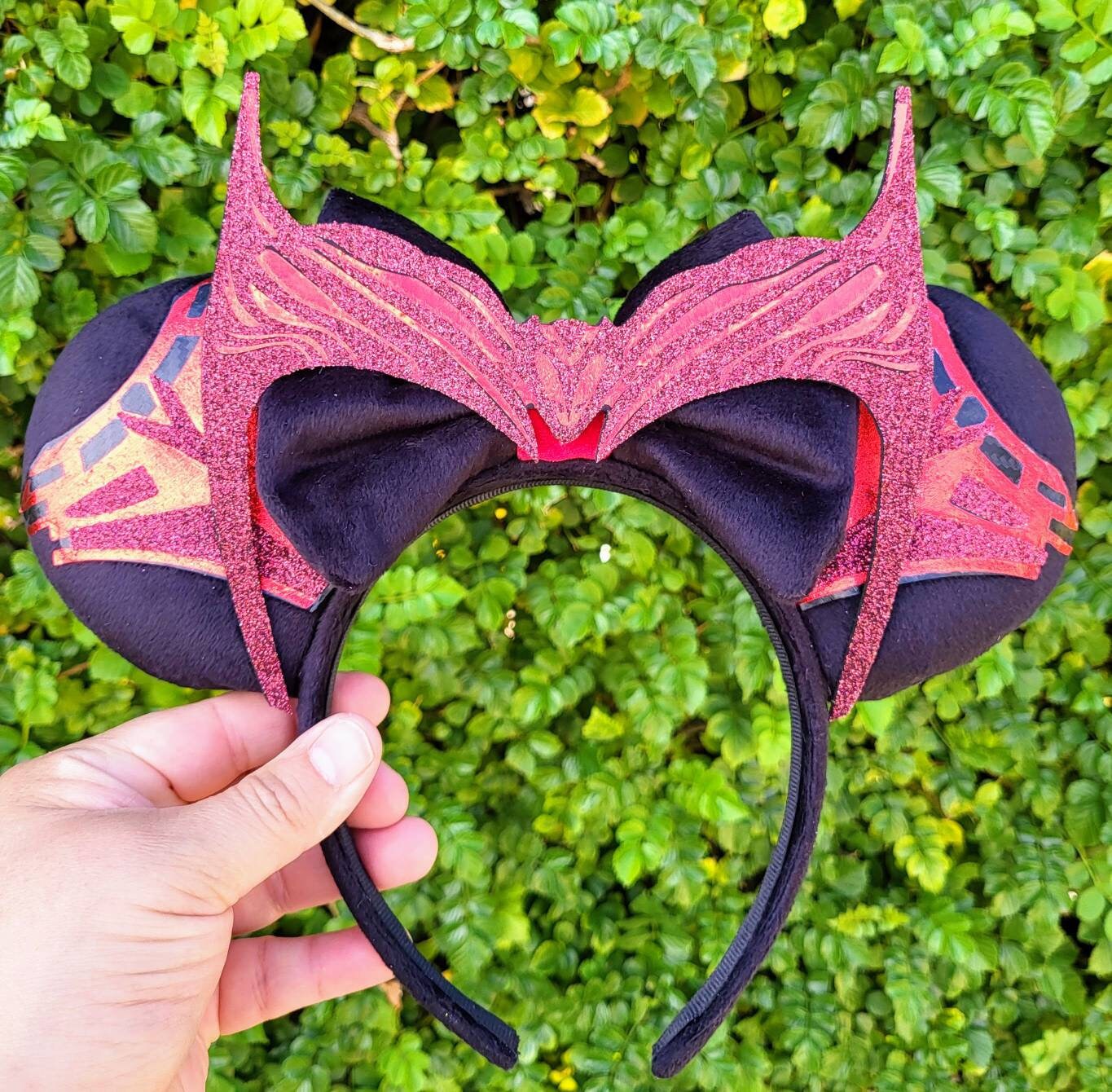 Minnie Mouse Ears/wanda Vision Ears/wanda Maximoff Ears/scarlet Witch