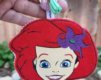 Bijou de sac La Petite Sirène/Accessoire Princesse Ariel
