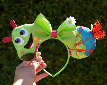 Heimlich Mouse Ears/A Bug's Life Mouse Ears/Caterpillar Mouse Ears/Pixar Movie Ears