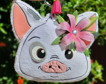 Pua Bag Charm/Pig Keychain/Moana Keycharm Accessory