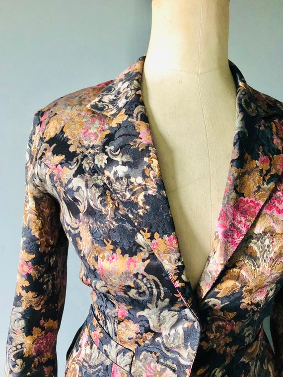 monsoon jacquard coat