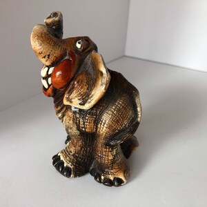 1985 JOHN RAYA Elephant 象オブジェ USA製 ビンテージ Buy John Raya Online In India - Etsy India