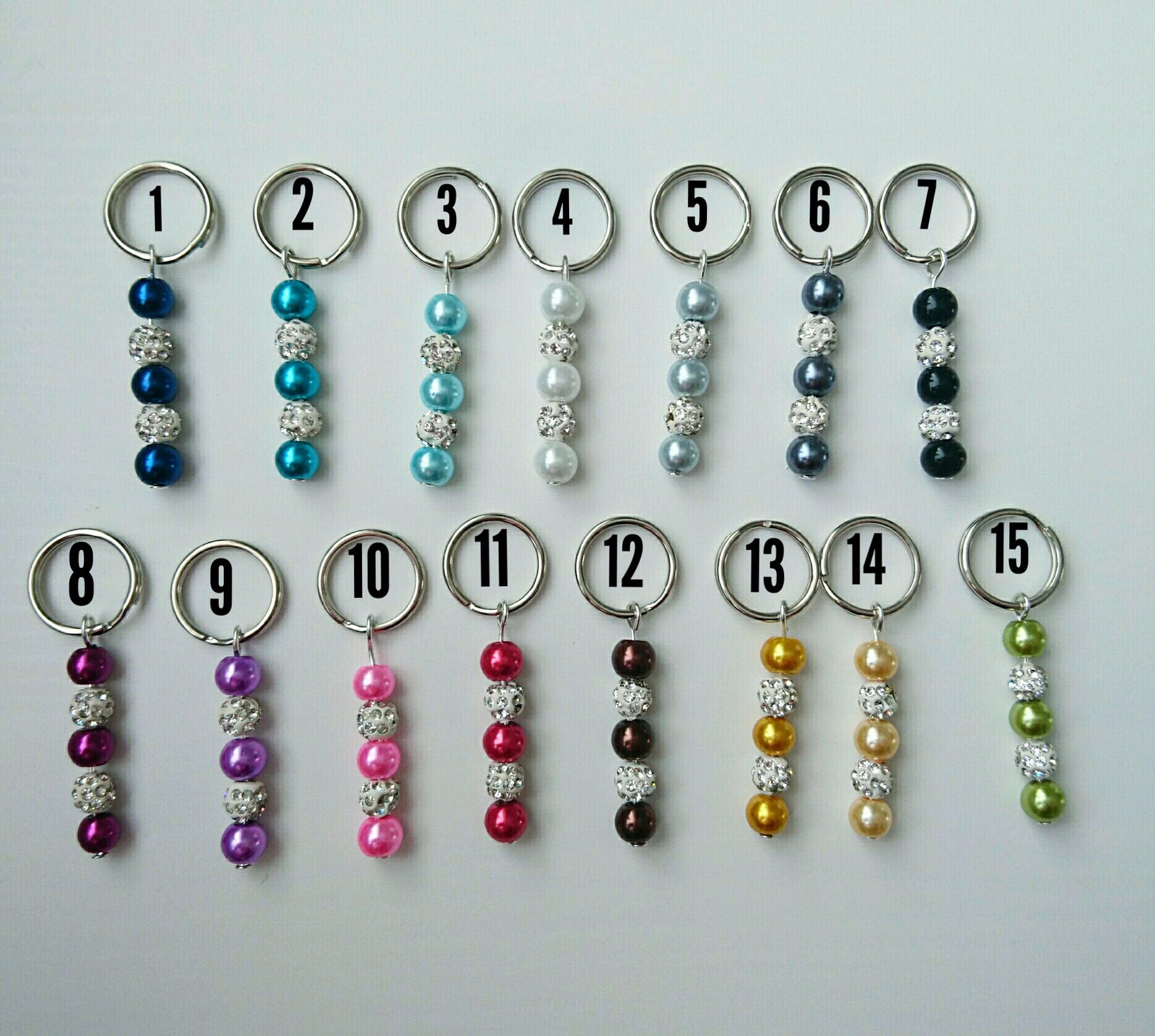 Large knitting stitch markers for 5mm12mm needles Etsy