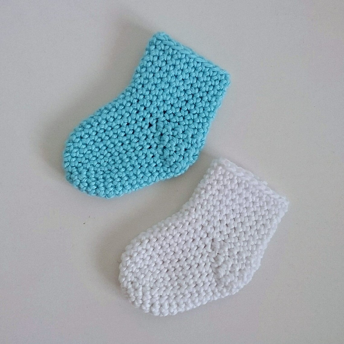 CROCHET PATTERN for Newborn Socks Baby Shower New Baby Etsy