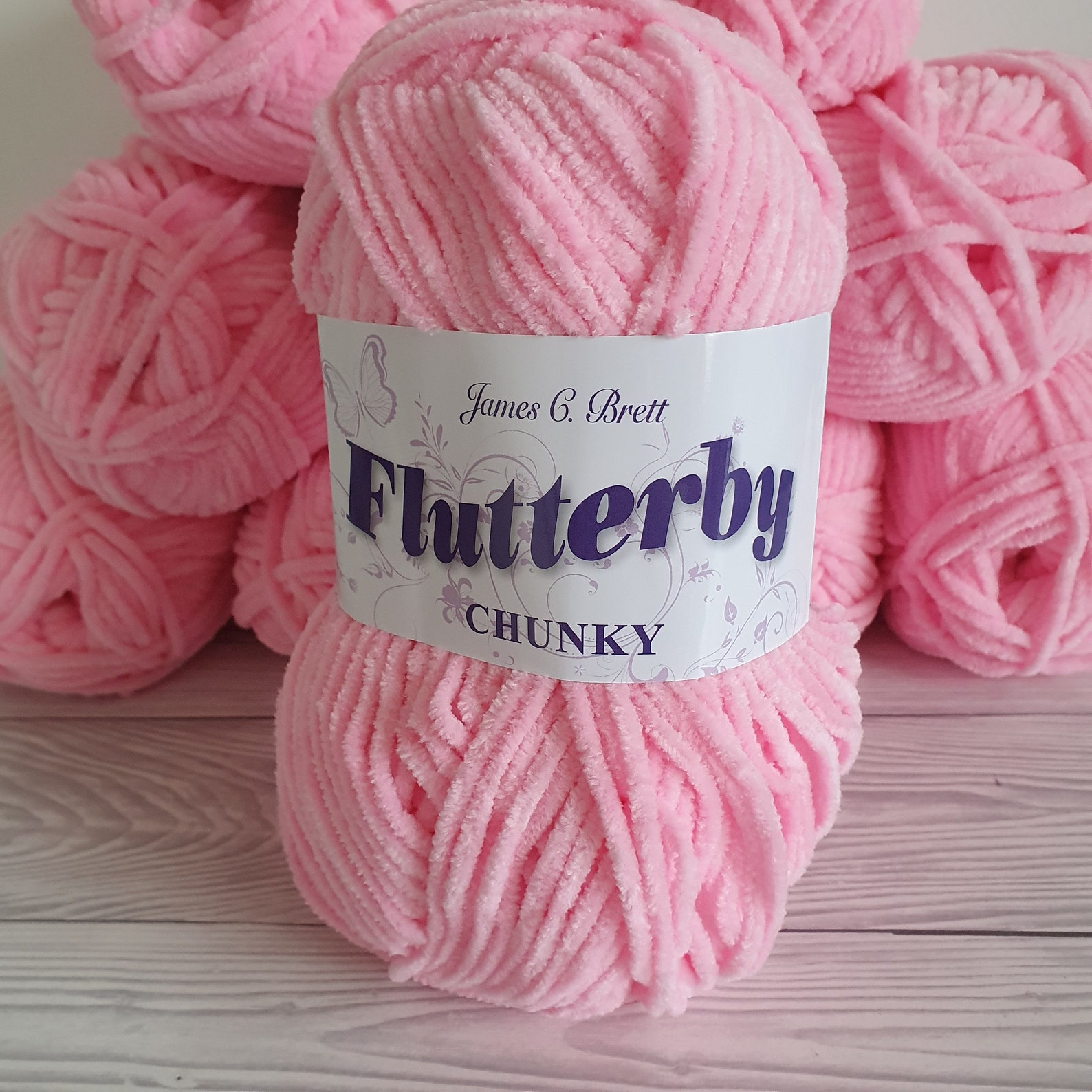 James C Brett Flutterby Chunky Yarn Wool Polyester B12 Etsy