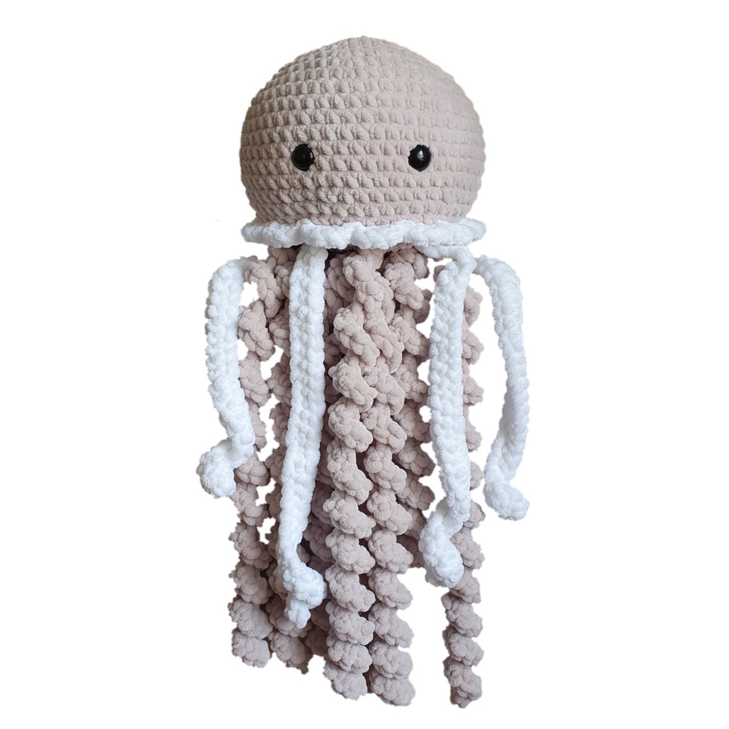 Jellyfish Crochet Pattern Medium and Giant Nursery Decor - Etsy UK