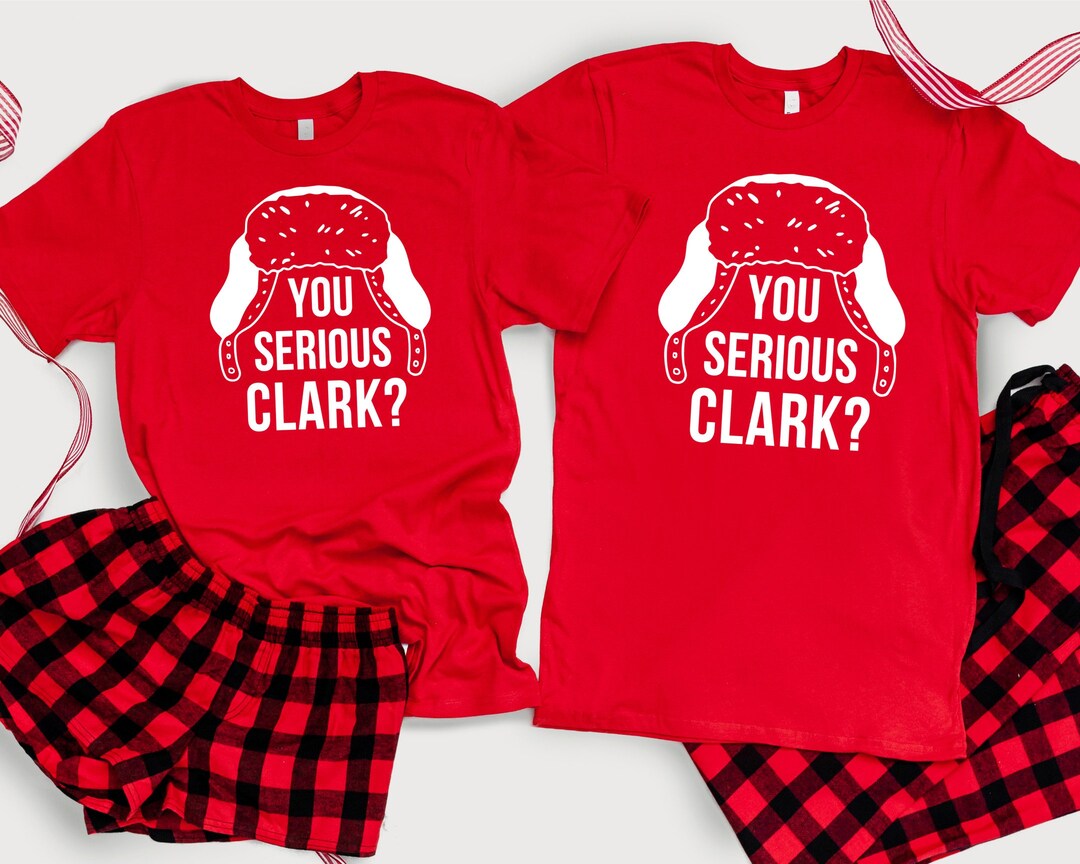 You Serious Clark Print Pajama Set