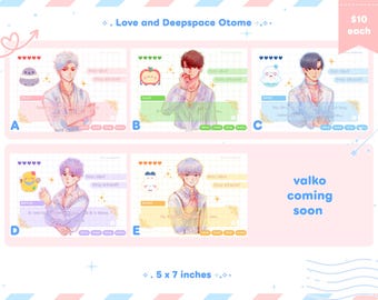 Love and Deepspace Otome Prints