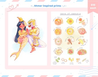 Khmer Inspired Prints