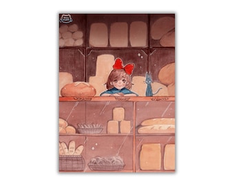 Kiki's Delivery Service (5x7)