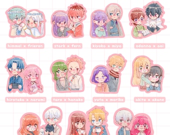 Josei Anime Couples Stickers