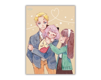 Family Ooting Spy x Family Print (5x7)