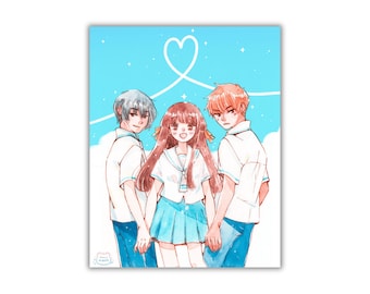 The Trio Fruits Basket Print (5x7)