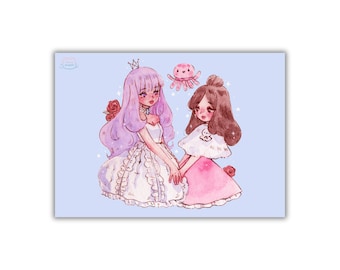 Princess Jellyfish Print (5x7)