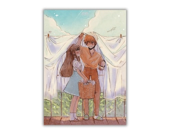 Laundry Day Fruits Basket Print (5x7)