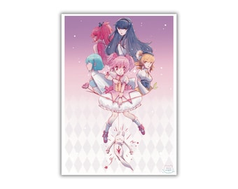 Puella Magi Madoka Magica Print (5x7)